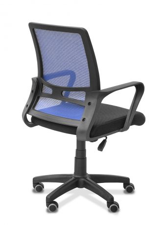 Кресло Акцент сетка YM/ткань Bahama / черная/синяя